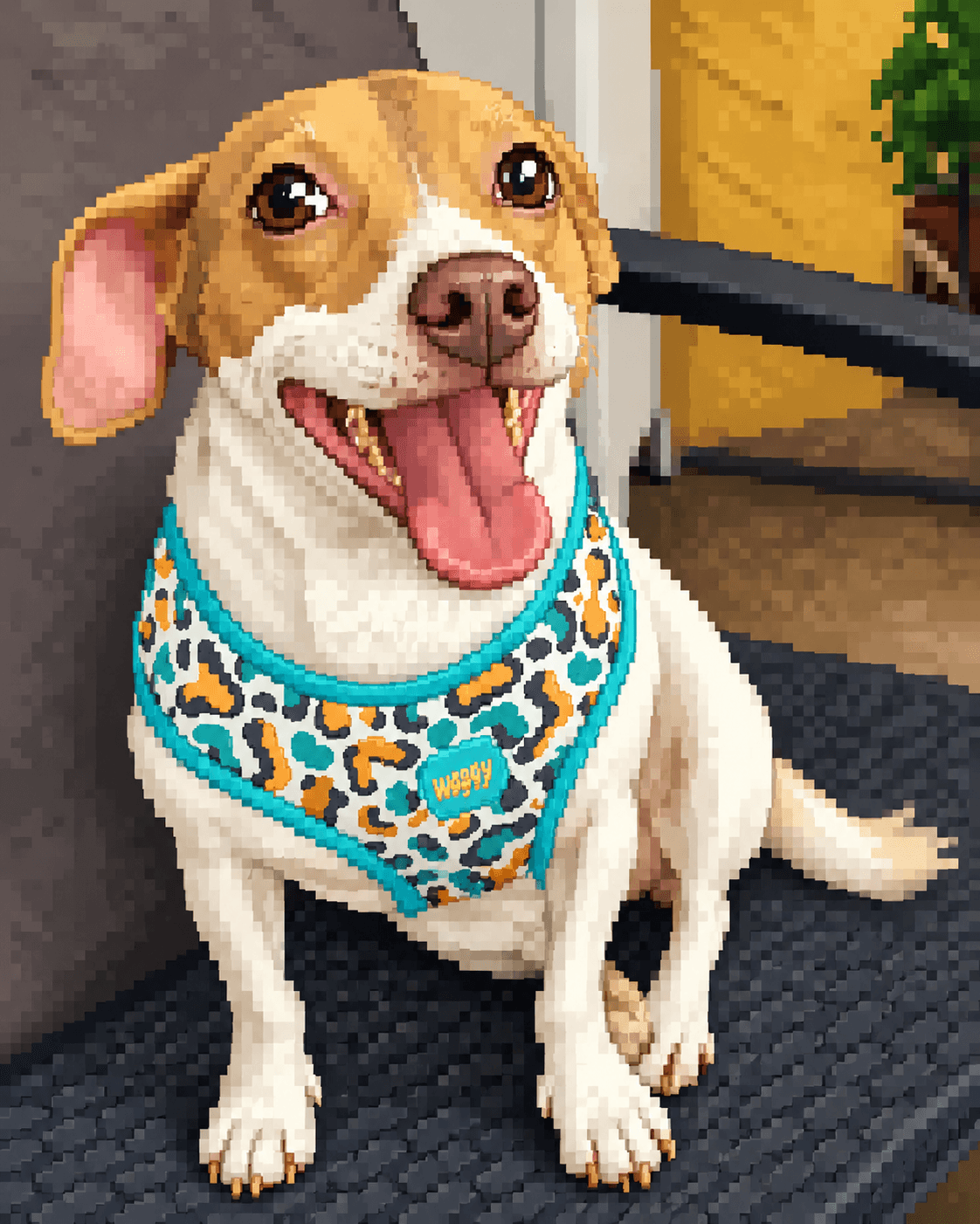Kiara en pixel art
